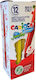 Carioca Markers Set of 12 Single-Color Yellow Carioca
