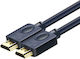 Cabletime HDMI 2.0 Premium High Speed 4K 60Hz HDR Kabel HDMI-Stecker - HDMI-Stecker 2m Blauer
