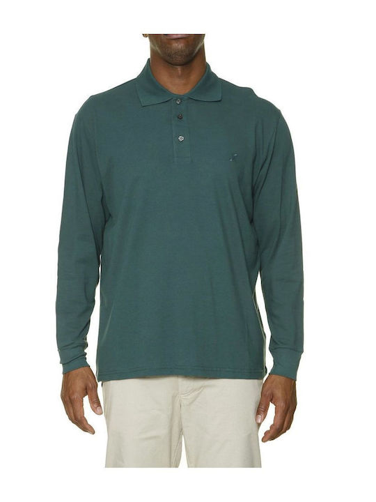 Polo Μπλούζα Μακρυμάνικη Forest Green