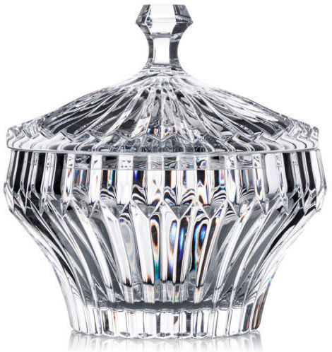 Rogaska Φοντανιέρα Kristall mit Deckel 19x17.7cm Transparent