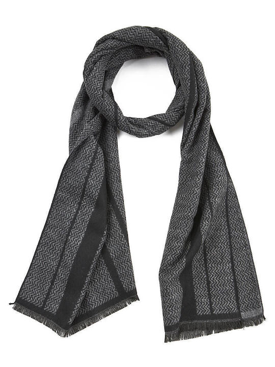 Verde Men's Scarf Black