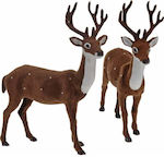 Koopman Christmas Plush Figure Deer Height 37cm...