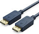 Cabletime Cable DisplayPort male - DisplayPort male 0.5m Μπλε