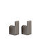 Gedy Single Wall-Mounted Bathroom Hook Silver