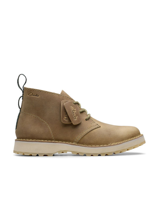 Clarks Casual Boots Beige 26178987