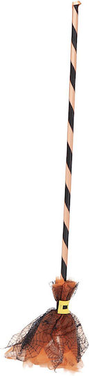Hexenbesen Orange 90 cm #s4445