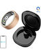Colmi R03 Smart Ring 18.9mm Αδιάβροχο με Παλμογράφο Χρυσό