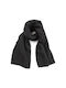 Verde Women's Wool Scarf Black