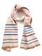 Verde Women's Wool Scarf Pink