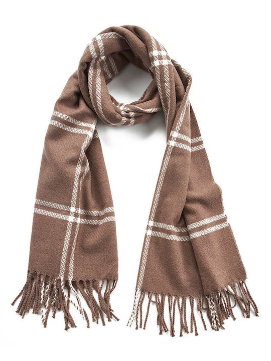 Verde Women's Wool Scarf Brown