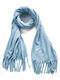 Verde Women's Wool Scarf Blue