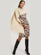 Frauen Wollschal Beige
