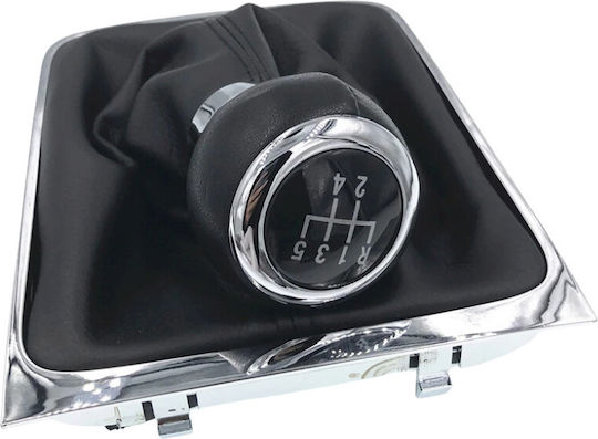 Leder Luxe Lederschaltknauf 5-Gang Volkswagen Passat B6 Zgear-vw-17