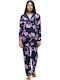 Koyote Winter Women's Pyjama Set Indigo