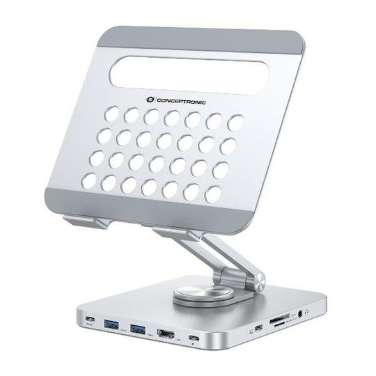 Conceptronic USB-C Docking Station with HDMI 4K PD Gray (DONN26G)