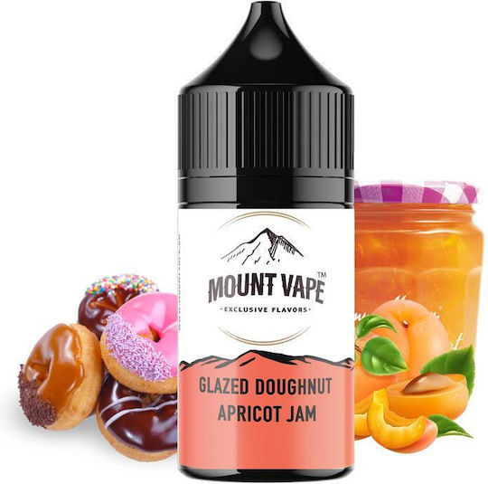 Mount Vape Shot de aromă Glazed Doughnut Apricot Jam 10ml/30ml 1buc Glazed Doughnut Apricot Jam