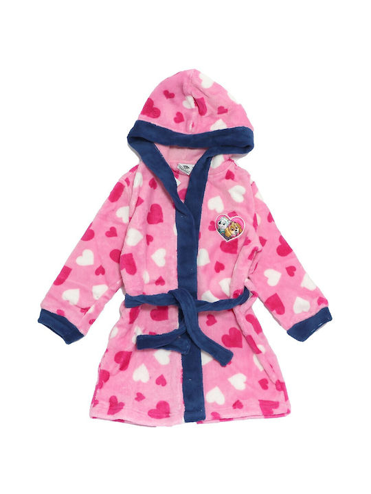 Nickelodeon Kids' Robe Winter Fleece Pink