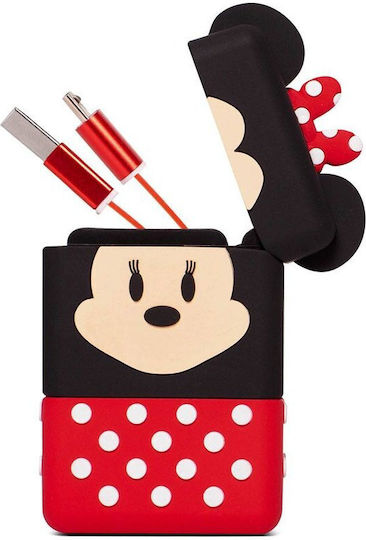 Καλώδιο Usb Thumbs Up Minnie Mouse 3in1 Lightning Micro Usbc