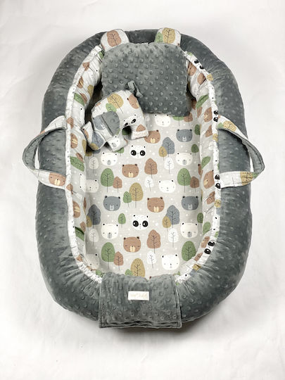 Velvet White Baby Nest Latex