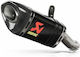 Akrapovic Slip-On Line Auspuff Schalldämpfer Form # 18 Konisch S-cf4so1-apc