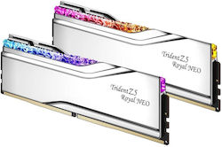 G.Skill Trident Z5 Royal Neo RGB 48GB DDR5 με 2 Modules 2x24GB G.Skill Trident Z5 Royal Neo RGB 48GB DDR5 με 2 Modules 2x24GB