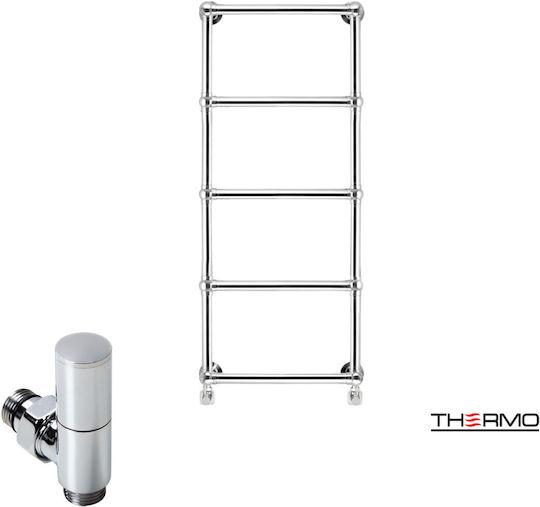 Thermo Adelphi Towel Rail Bathroom 1150x490 230kcal/h Silver