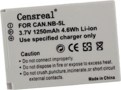 Baterie Compatibilă Censreal pentru Canon Nb-5l Baterie Compatibilă Censreal pentru Canon Nb-5l
