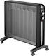 United UHM-880 Convector Heater Floor 2000W Mica 58x60cm Black