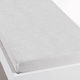 Protective Cover King Size with Elastic Bands White 180x200+30cm