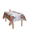 Viopros Christmas Tablecloth Fabric L140xW280cm.