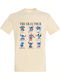 kirikoko Stitch Version The Eras Tour Taylor Swift Albums T-shirt Beige Baumwolle