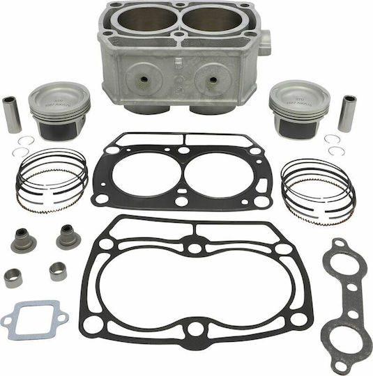 Cylinder Works Cylinder Piston 80.00mm 760 Cc 60002-k05 Ranger Rzr Sportsman Efi 6x6 11-15 Polaris 800 Crew 4x4 11-14 Kit