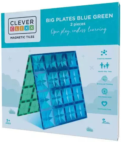 Cleverclixx Magnetisches Bau- und Konstruktionsspielzeug Für Kinder Ab 3 Jahren