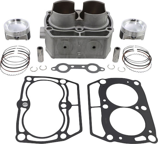 Cylinder Works Aluminum Cylinder Piston 82.00mm 808 Cc 61002-k02 Ranger Rzr Sportsman Efi 6x6 11-15 Polaris 800 Crew 4x4 11-14 Kit