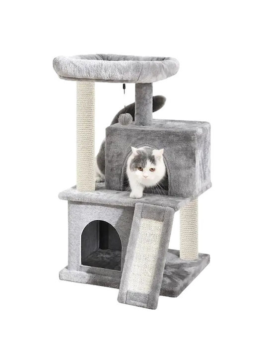Cat Tree Tower Multi level Design Cozy Condo Amt0014gray L Skroutz.gr