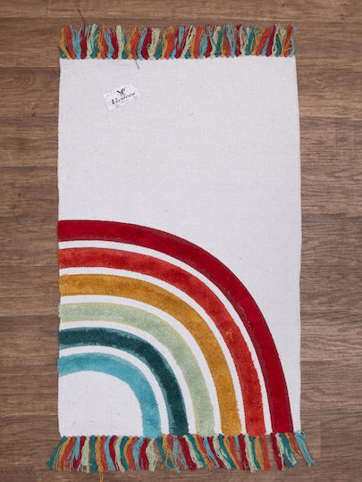 Viopros Παιδικό Χαλί Λευκό 60x90cm
