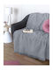 Palamaiki Ada Ριχτάρι Πολυθρόνας Chenille 180x180εκ. Grey
