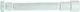 Novara Rubinetterie Plastic Siphon Sink Flexible with Output 40mm White