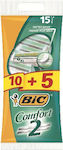 Bic Disposable Razors Single Use 15pcs