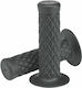Biltwell Closed Handlebar Grips 22mm Length: 12.7cm Thruster Medium 6702-0578 Gray