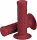 Biltwell Geschlossene Griffe Lenker 22mm Länge:12,7cm Thruster Mittel 6702-0378 Rot