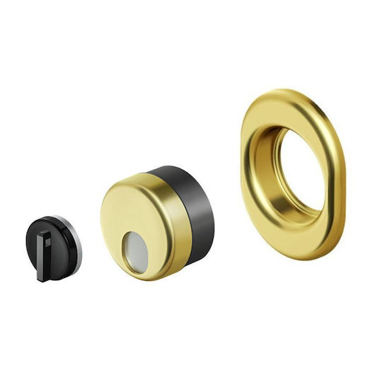 Disec Mrm29 Magnetic Defender Lock Armoured Door Gold