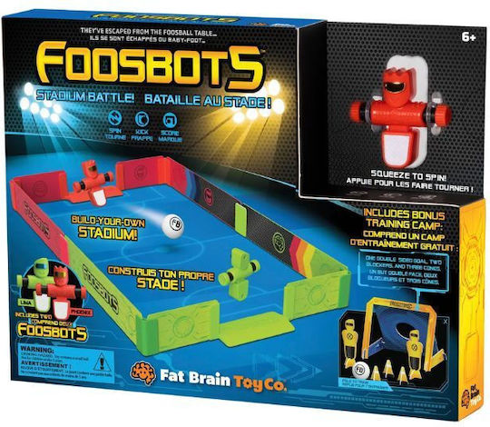 Fat Brain Toys Miniature Toy Foosbots Battle at the Stadium for 6+ Years Old