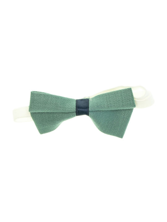 AZ Kids' Fabric Bow Tie Green