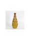 Decorative Vase Orange 14.5x14.5x37cm