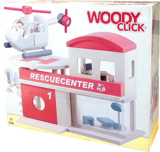 Woody Click Ελικοπτεράκι για 3+ Ετών