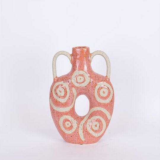 Διακοσμητικό Βάζο Keramik Rosa 20.5x7.2x31cm 1Stück