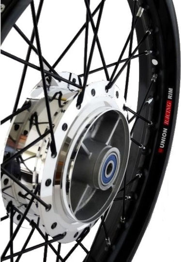 Τροχος Πισω Kawasaki Kaze-r 115 Ρουλεμαν Μαυρο Χρωμιο Union