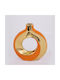 Decorative Vase Orange 17.5x4.5x19cm