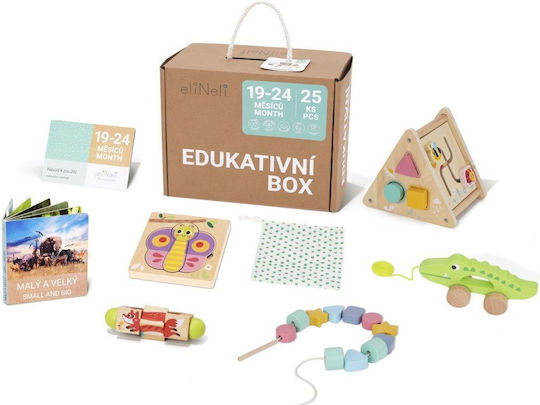 Elineli Montessori Educational Box Toy Set for Babies 19-24 Months